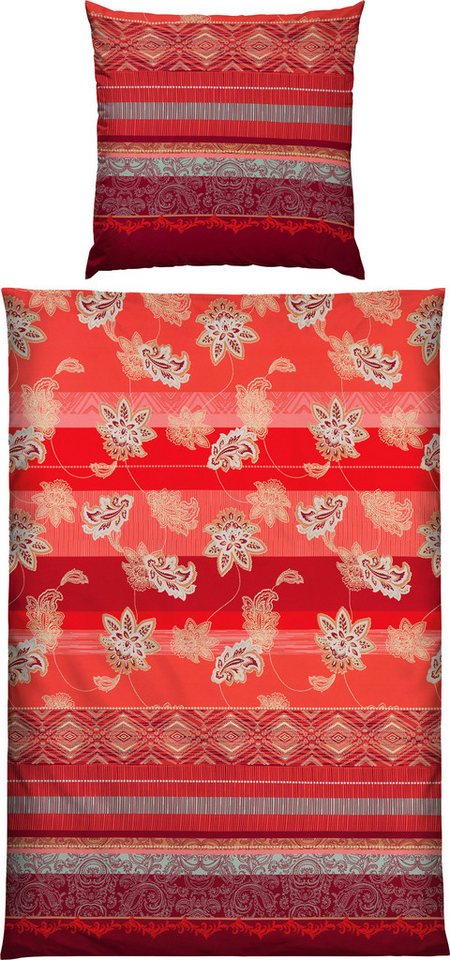 Erwin Müller Bettwäsche Bettwäsche, Mako-Satin, Blumen Erwin Müller Bettwäsche Bettwäsche, Mako-Satin, Blumen von Erwin Müller