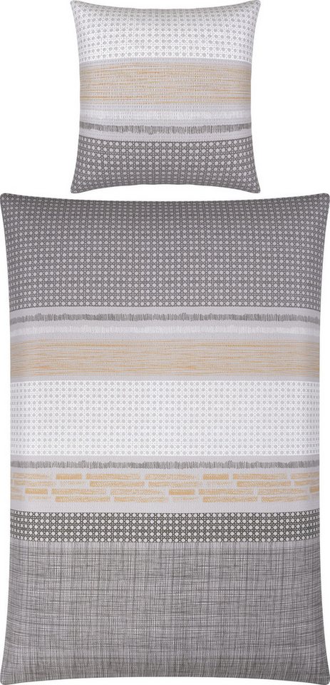 Erwin Müller Bettwäsche Bettwäsche, Seersucker, Steifen Erwin Müller Bettwäsche Bettwäsche, Seersucker, Steifen von Erwin Müller