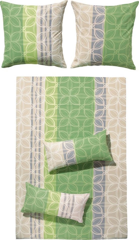 Erwin Müller Bettwäsche Bettwäsche, Seersucker, Steifen von Erwin Müller