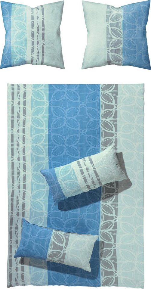 Erwin Müller Bettwäsche Bettwäsche, Seersucker, Steifen von Erwin Müller