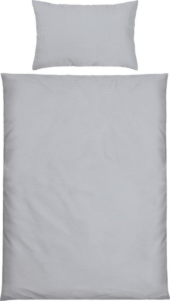 Erwin Müller Bettwäsche Bettwäsche "Himmelkron", Baumwolle, Musselin Uni von Erwin Müller