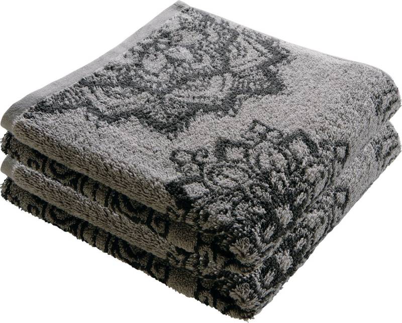 Erwin Müller Duschtuch Duschtuch "Mandala" 2er-Pack, Frottier, Walk-Frottier Motiv Erwin Müller Duschtuch Duschtuch "Mandala" 2er-Pack, Frottier, Walk-Frottier Motiv von Erwin Müller