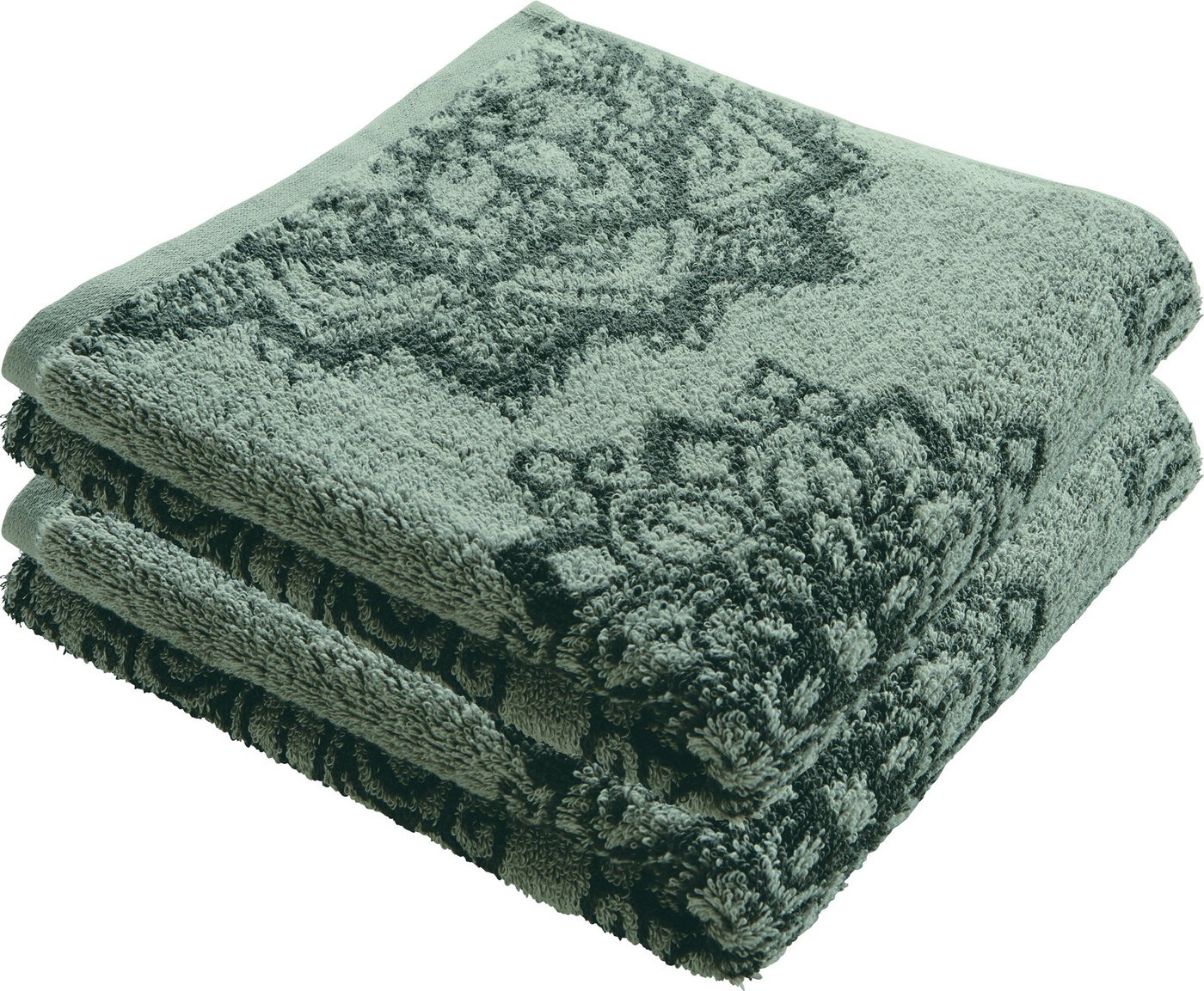 Erwin Müller Duschtuch Duschtuch "Mandala" 2er-Pack, Frottier, Walk-Frottier Motiv Erwin Müller Duschtuch Duschtuch "Mandala" 2er-Pack, Frottier, Walk-Frottier Motiv von Erwin Müller