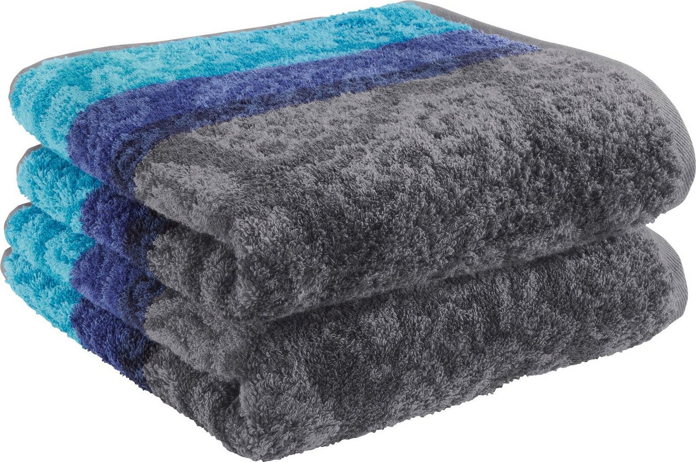 Erwin Müller Duschtuch Duschtuch "Paisley" 2er-Pack, Frottier, Walk-Frottier Walk-Frottier Paisley von Erwin Müller
