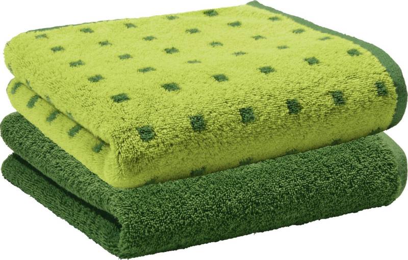 Erwin Müller Duschtuch Duschtuch "Sigmaringen" 2er-Pack, Frottier, Walk-Frottier Uni von Erwin Müller