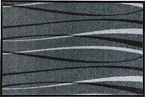 Erwin Müller Fußmatte Mayen grau Größe 80x150 cm, Schmutzfangmatte, Sauberlaufmatte Streifen - langlebig, pflegeleicht, rutschfest, für Fußbodenheizung geeignet Erwin Müller Fußmatte Mayen grau Größe 80x150 cm, Schmutzfangmatte, Sauberlaufmatte Streifen - langlebig, pflegeleicht, rutschfest, für Fußbodenheizung geeignet von Erwin Müller