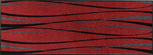 Erwin Müller Fußmatte Mayen, Schmutzfangmatte, Sauberlaufmatte Streifen weinrot Größe 80x200 cm - langlebig, pflegeleicht, rutschfest, für Fußbodenheizung geeignet Erwin Müller Fußmatte Mayen, Schmutzfangmatte, Sauberlaufmatte Streifen weinrot Größe 80x200 cm - langlebig, pflegeleicht, rutschfest, für Fußbodenheizung geeignet von Erwin Müller