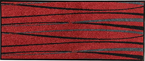 Erwin Müller Fußmatte Mayen weinrot Größe 40x100, Schmutzfangmatte, Sauberlaufmatte Streifen - langlebig, pflegeleicht, rutschfest, für Fußbodenheizung geeignet Erwin Müller Fußmatte Mayen weinrot Größe 40x100, Schmutzfangmatte, Sauberlaufmatte Streifen - langlebig, pflegeleicht, rutschfest, für Fußbodenheizung geeignet von Erwin Müller