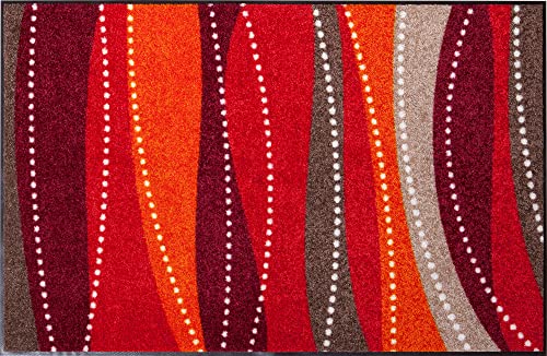 Erwin Müller Fußmatte Saarburg, Schmutzfangmatte, Sauberlaufmatte - rutschfest, langlebig, pflegeleicht, für Fußbodenheizung geeignet, ca. 7 mm Höhe - rot Größe 75x120 cm Erwin Müller Fußmatte Saarburg, Schmutzfangmatte, Sauberlaufmatte - rutschfest, langlebig, pflegeleicht, für Fußbodenheizung geeignet, ca. 7 mm Höhe - rot Größe 75x120 cm von Erwin Müller