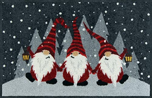 Erwin Müller Fußmatte Wichtel rot/grau Größe 45x70 cm von Erwin Müller