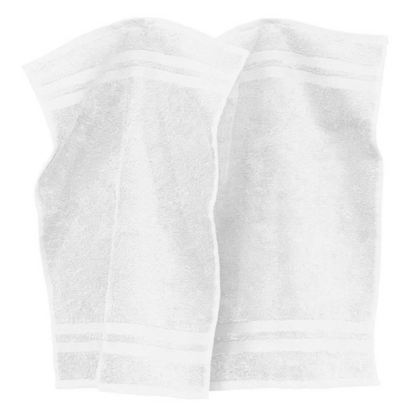 Erwin Müller Gästehandtuch Bio Gästetuch "Tübingen" 2er-Pack, Frottier, Walk-Frottier Uni von Erwin Müller