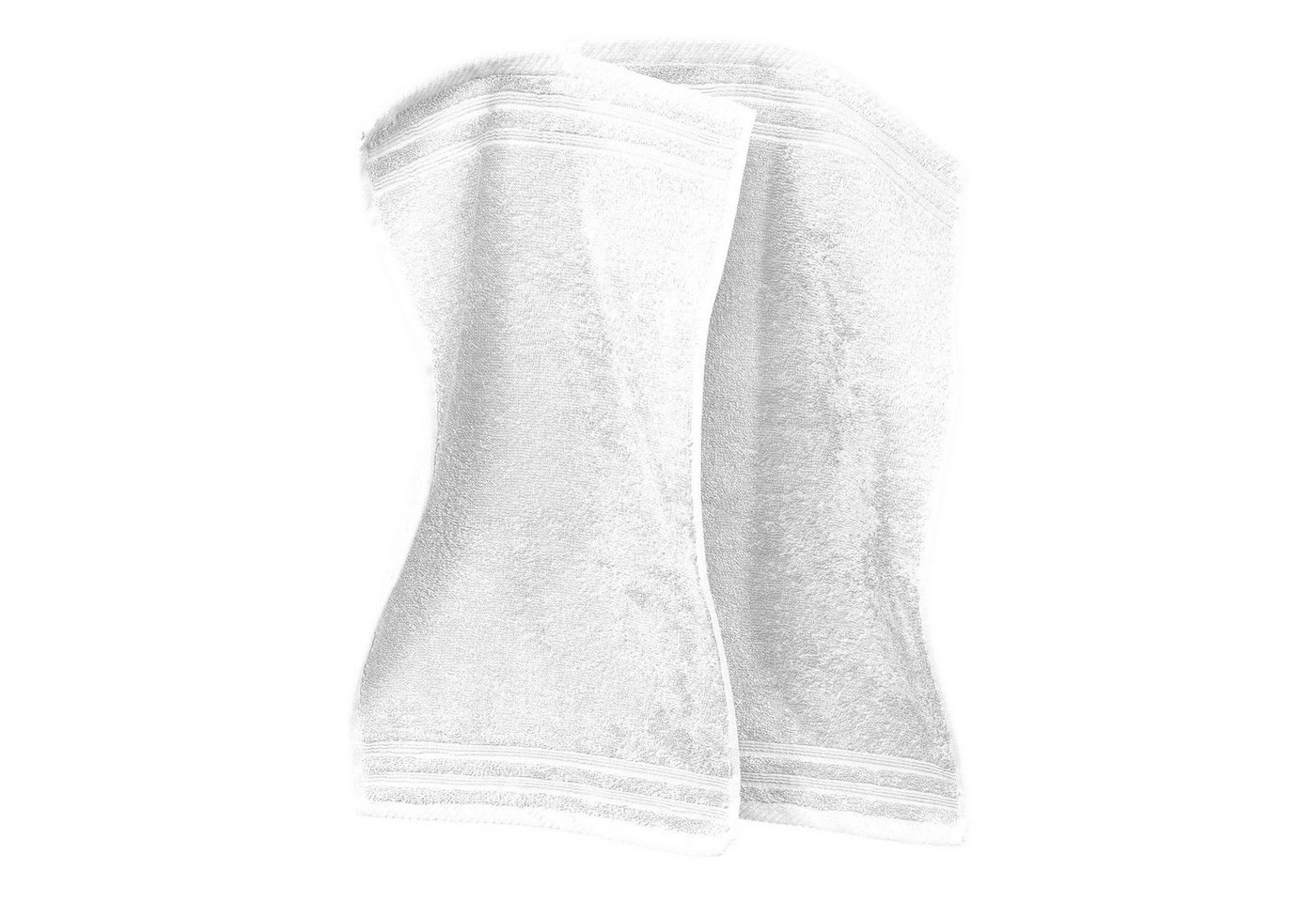 Erwin Müller Gästehandtuch Gästetuch "Heidelberg" 2er-Pack, Frottier, Walk-Frottier Uni von Erwin Müller