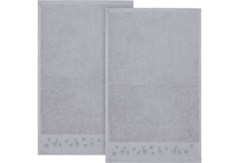 Erwin Müller Gästehandtuch Gästetuch 2er-Pack, Frottier, Walk-Frottier Uni Erwin Müller Gästehandtuch Gästetuch 2er-Pack, Frottier, Walk-Frottier Uni von Erwin Müller