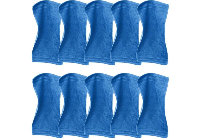 Erwin Müller Gästehandtuch Gästetuch "Heidelberg" 10er-Pack, Frottier, Walk-Frottier Uni von Erwin Müller