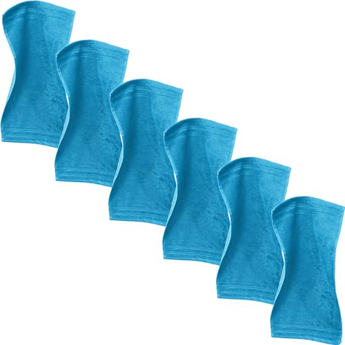 Erwin Müller Gästetuch Heidelberg 6er- Pack, 100% Baumwolle türkis Größe 30x50 cm - weiche Qualität, saugstark und strapazierfähig - praktisch durch Schlaufe Erwin Müller Gästetuch Heidelberg 6er- Pack, 100% Baumwolle türkis Größe 30x50 cm - weiche Qualität, saugstark und strapazierfähig - praktisch durch Schlaufe von Erwin Müller
