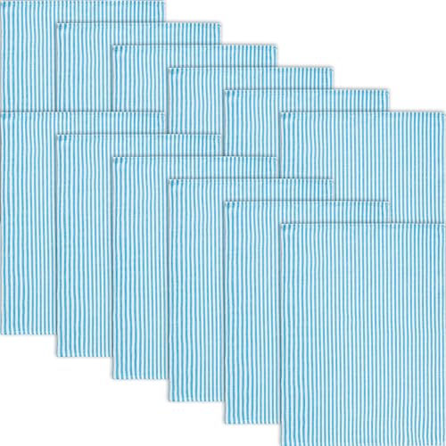 Erwin Müller Geschirrtuch 12er-Pack Streifen türkis Größe 50x70 cm - strapazierstark, saugstark, fusselfrei tocknend Erwin Müller Geschirrtuch 12er-Pack Streifen türkis Größe 50x70 cm - strapazierstark, saugstark, fusselfrei tocknend von Erwin Müller