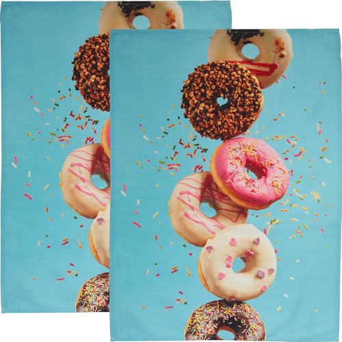 Erwin Müller Geschirrtuch 2er-Pack Baumwolle Donuts Größe 50x70 cm Erwin Müller Geschirrtuch 2er-Pack Baumwolle Donuts Größe 50x70 cm von Erwin Müller