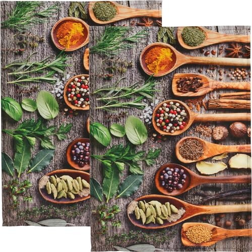 Erwin Müller Geschirrtuch 2er-Pack Baumwolle Gewürze Größe 50x70 cm Erwin Müller Geschirrtuch 2er-Pack Baumwolle Gewürze Größe 50x70 cm von Erwin Müller