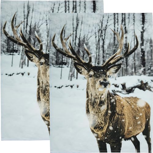 Erwin Müller Geschirrtuch 2er-Pack Baumwolle Hirsch Größe 50x70 cm Erwin Müller Geschirrtuch 2er-Pack Baumwolle Hirsch Größe 50x70 cm von Erwin Müller
