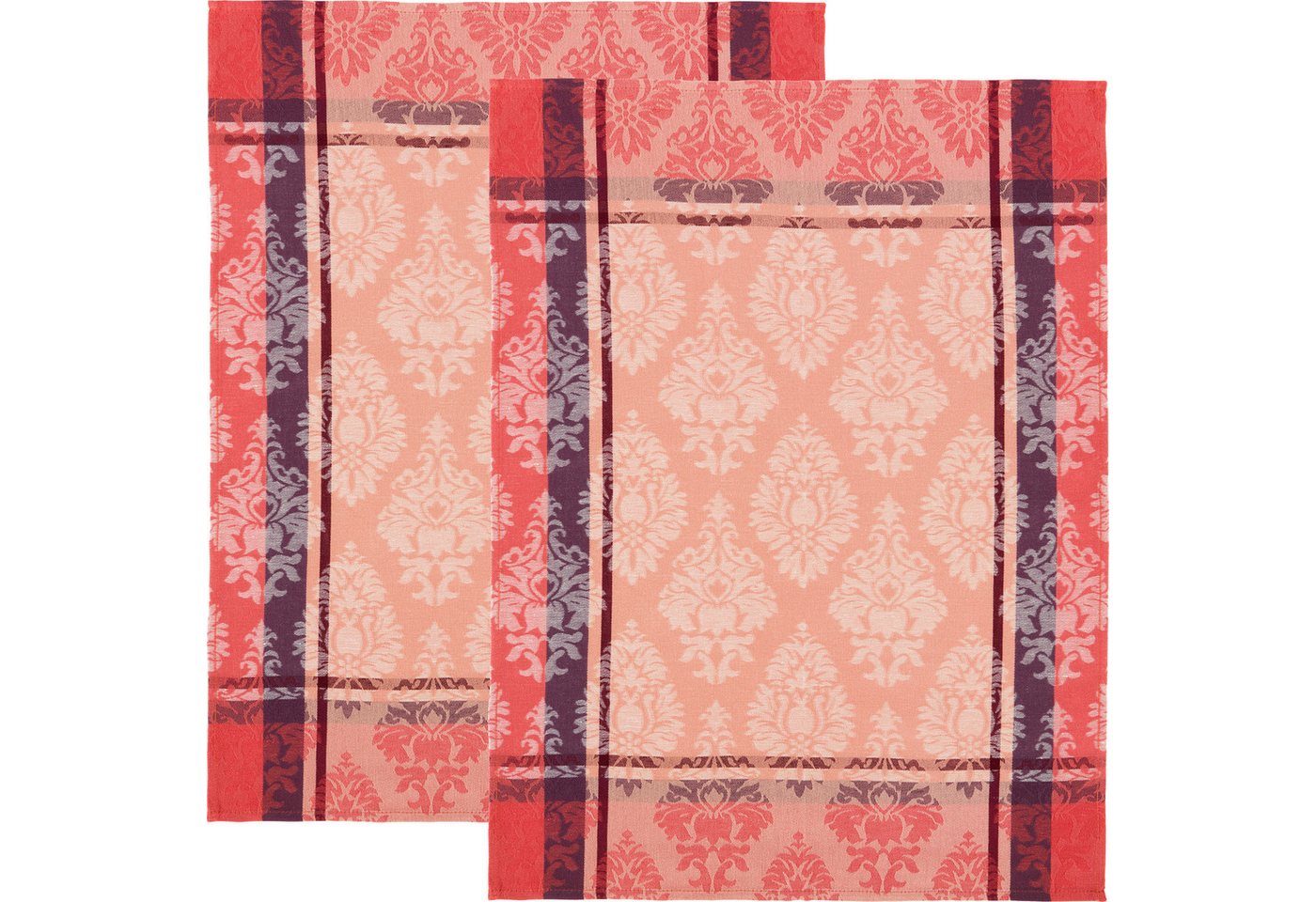 Erwin Müller Geschirrtuch Geschirrtuch 2er-Pack, (2-tlg), Halbleinen Motiv von Erwin Müller
