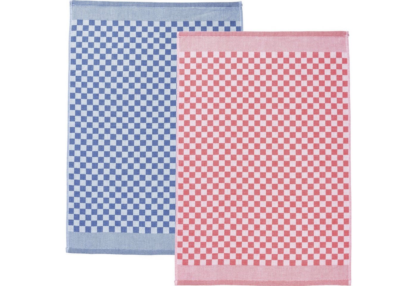 Erwin Müller Geschirrtuch Geschirrtuch 2er-Pack, Baumwolle Karo Erwin Müller Geschirrtuch Geschirrtuch 2er-Pack, Baumwolle Karo von Erwin Müller