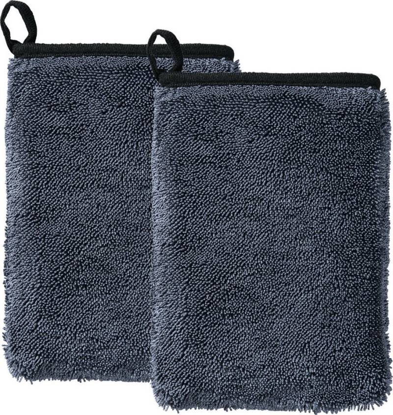 Erwin Müller Geschirrtuch Microfaser-Handschuh 2er-Pack, Microfaser Uni von Erwin Müller
