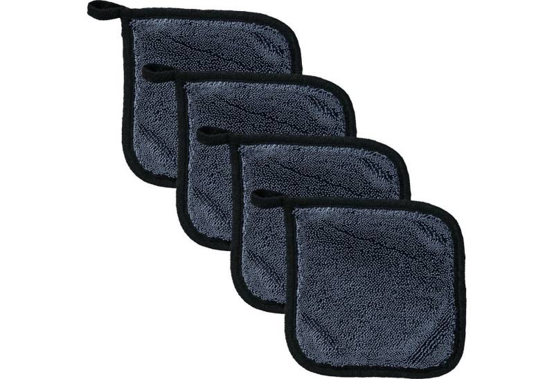 Erwin Müller Geschirrtuch Microfaser Pad 4er-Pack, Microfaser Uni von Erwin Müller