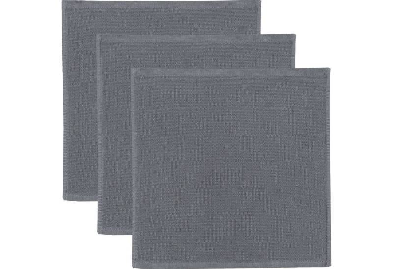 Erwin Müller Geschirrtuch Spültuch 3er-Pack, Baumwolle Uni von Erwin Müller