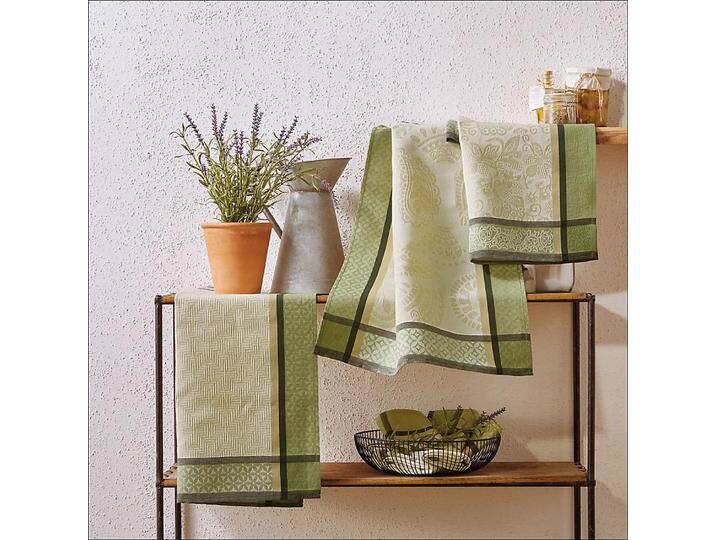 Erwin Müller Halbleinen Geschirrtuch Blumen im 2er-Pack Erwin Müller Halbleinen Geschirrtuch Blumen im 2er-Pack von Erwin-Müller