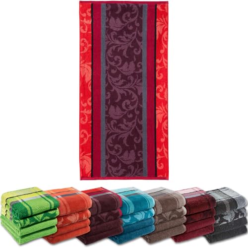 Erwin Müller Handtuch-Set 4er-Pack Beere Größe 50x100 cm - Ludwigsburg - 100% Baumwolle - kuschelweich, saugstark, voluminös - praktisch durch beidseitige Schlaufen (weitere Farben) Erwin Müller Handtuch-Set 4er-Pack Beere Größe 50x100 cm - Ludwigsburg - 100% Baumwolle - kuschelweich, saugstark, voluminös - praktisch durch beidseitige Schlaufen (weitere Farben) von Erwin Müller