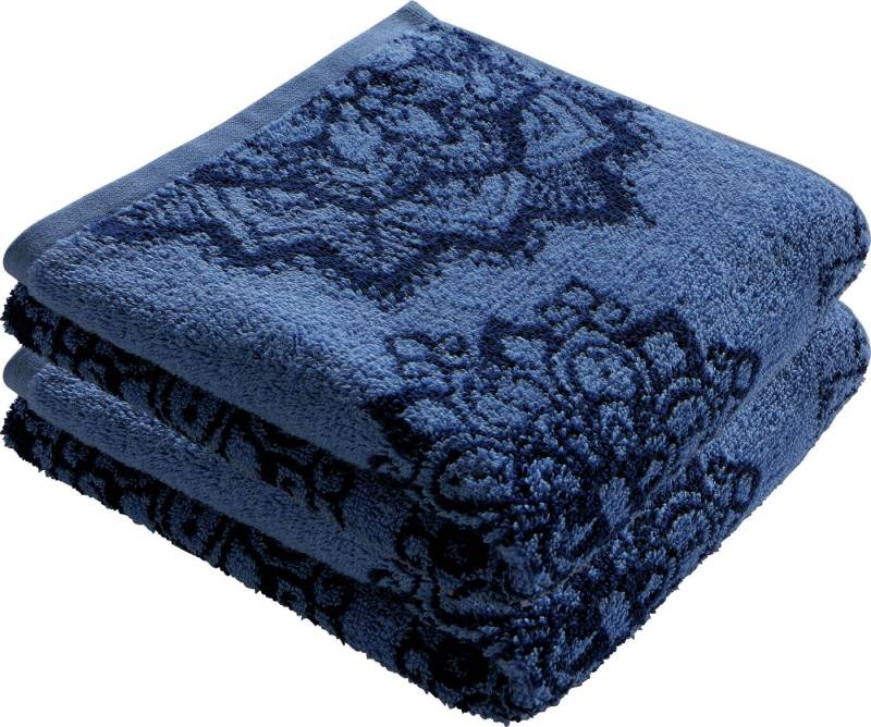 Erwin Müller Handtuch Handtuch "Mandala" 2er-Pack, Frottier, Walk-Frottier Motiv von Erwin Müller