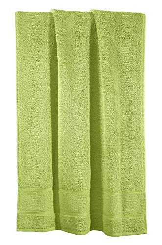 Erwin Müller Handtuch Karlsruhe 100% Baumwolle apfelgrün Größe 50x100 cm - extrem saugstark, leicht, flauschig weich, hautschmeichelnd (weitere Farben) von Erwin Müller
