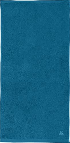 Erwin Müller Handtuch Serie Heidenheim, 100% Baumwolle -ozeanblau Größe 58x120 cm - schnell trocknend und extra saugstark, praktisch durch beidseitige Schlaufen von Erwin Müller