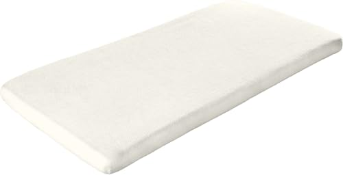Erwin Müller Kinder-Spannbettlaken, Spannbetttuch Erding Frottee-Stretch - hautsympathisch, kuschelig, Rundumgummi, Liegefläche aus Baumwolle - weiß Größe 60x120-70x140 cm Erwin Müller Kinder-Spannbettlaken, Spannbetttuch Erding Frottee-Stretch - hautsympathisch, kuschelig, Rundumgummi, Liegefläche aus Baumwolle - weiß Größe 60x120-70x140 cm von Erwin Müller