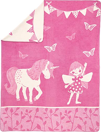 Erwin Müller Kinderdecke Baumwollmischung rosa Größe 150x200 cm Erwin Müller Kinderdecke Baumwollmischung rosa Größe 150x200 cm von Erwin Müller