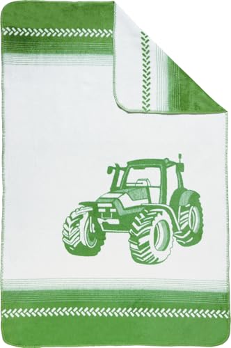 Erwin Müller Kinderdecke Baumwollmischung beige Größe 100x150 cm von Erwin Müller