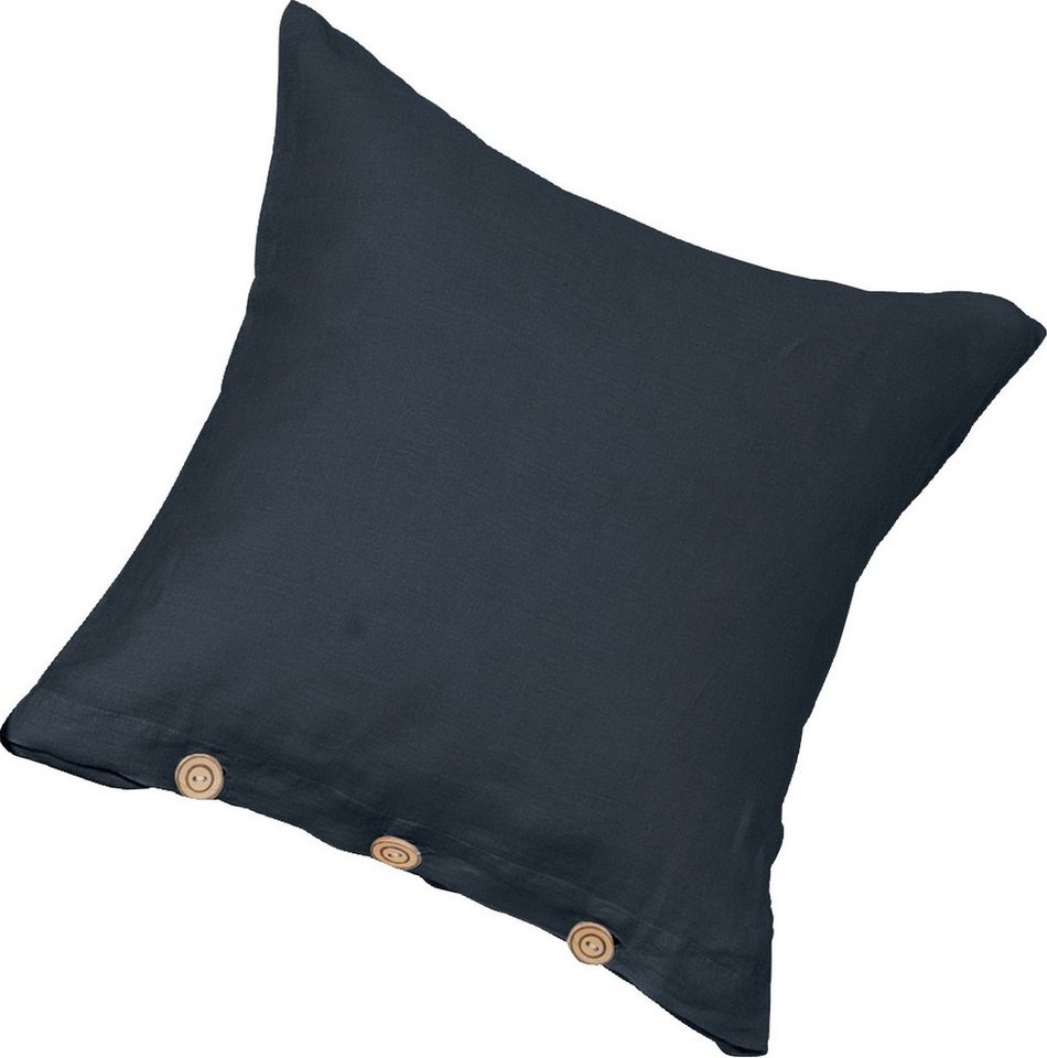 Erwin Müller Kissenbezug Kuschelkissenbezug "Deggendorf", Halbleinen Uni Erwin Müller Kissenbezug Kuschelkissenbezug "Deggendorf", Halbleinen Uni von Erwin Müller