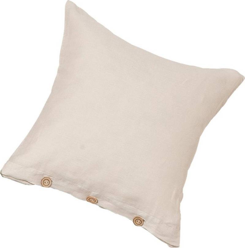 Erwin Müller Kissenbezug Kuschelkissenbezug "Deggendorf", Halbleinen Uni Erwin Müller Kissenbezug Kuschelkissenbezug "Deggendorf", Halbleinen Uni von Erwin Müller