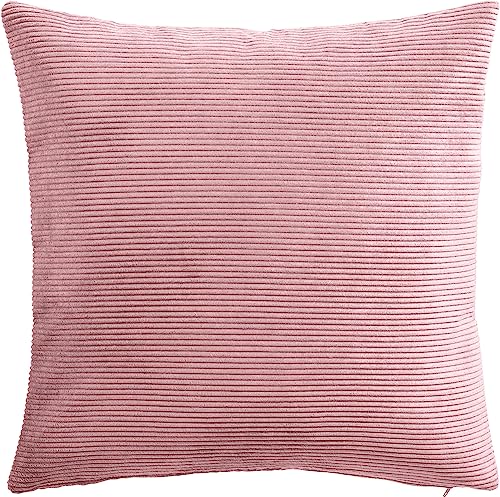 Erwin Müller Kissenhülle Glasgow Cord altrosé Größe 40x40 cm von Erwin Müller