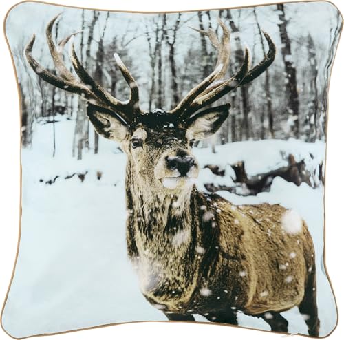 Erwin Müller Kissenhülle Hirsch Größe 40x40 cm von Erwin Müller
