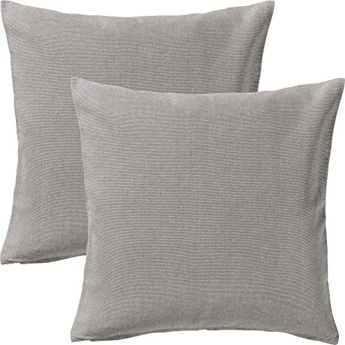 Erwin Müller Kissenhülle London 2er-Pack Baumwolle grau Größe 40x40 cm Erwin Müller Kissenhülle London 2er-Pack Baumwolle grau Größe 40x40 cm von Erwin Müller