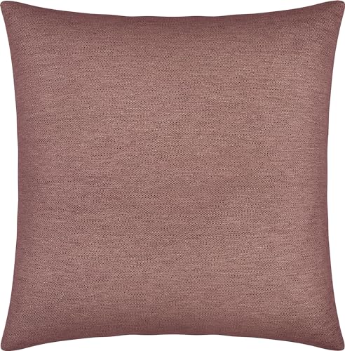Erwin Müller Kissenhülle York Chenille altrosé Größe 40x40 cm von Erwin Müller