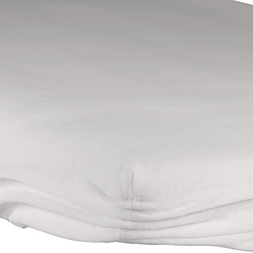 Erwin Müller Matratzen-Spannbezug Weissenfels Stretch-Molton weiß Größe 140x200 cm von Erwin Müller