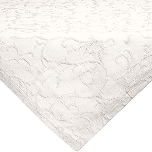 Erwin Müller Mitteldecke Düsseldorf bügelfrei Creme Größe 130x130 cm von Erwin Müller