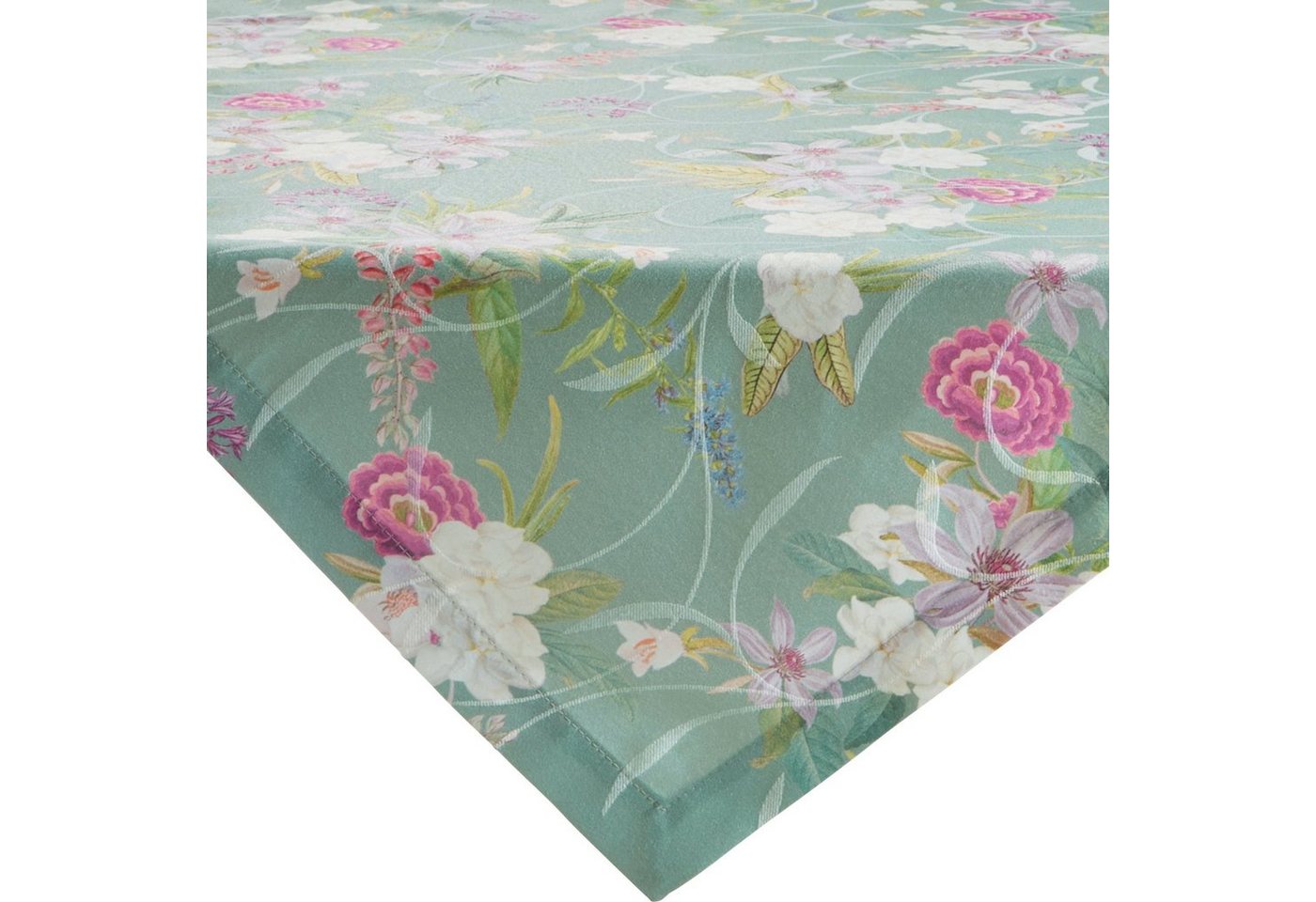 Erwin Müller Mitteldecke Mitteldecke, fleckabweisend Blumen von Erwin Müller