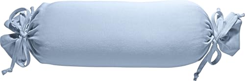 Erwin Müller Nackenrollenbezug Memmingen Interlock-Jersey hellblau Größe 40x15 cm Ø - formstabil, faltenfrei, anschmiegsam, mit Bindeband Erwin Müller Nackenrollenbezug Memmingen Interlock-Jersey hellblau Größe 40x15 cm Ø - formstabil, faltenfrei, anschmiegsam, mit Bindeband von Erwin Müller