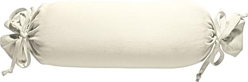 Erwin Müller Nackenrollenbezug Memmingen Interlock-Jersey wollweiß Größe 40x15 cm Ø - formstabil, faltenfrei, anschmiegsam, mit Bindeband (weitere Farben) Erwin Müller Nackenrollenbezug Memmingen Interlock-Jersey wollweiß Größe 40x15 cm Ø - formstabil, faltenfrei, anschmiegsam, mit Bindeband (weitere Farben) von Erwin Müller