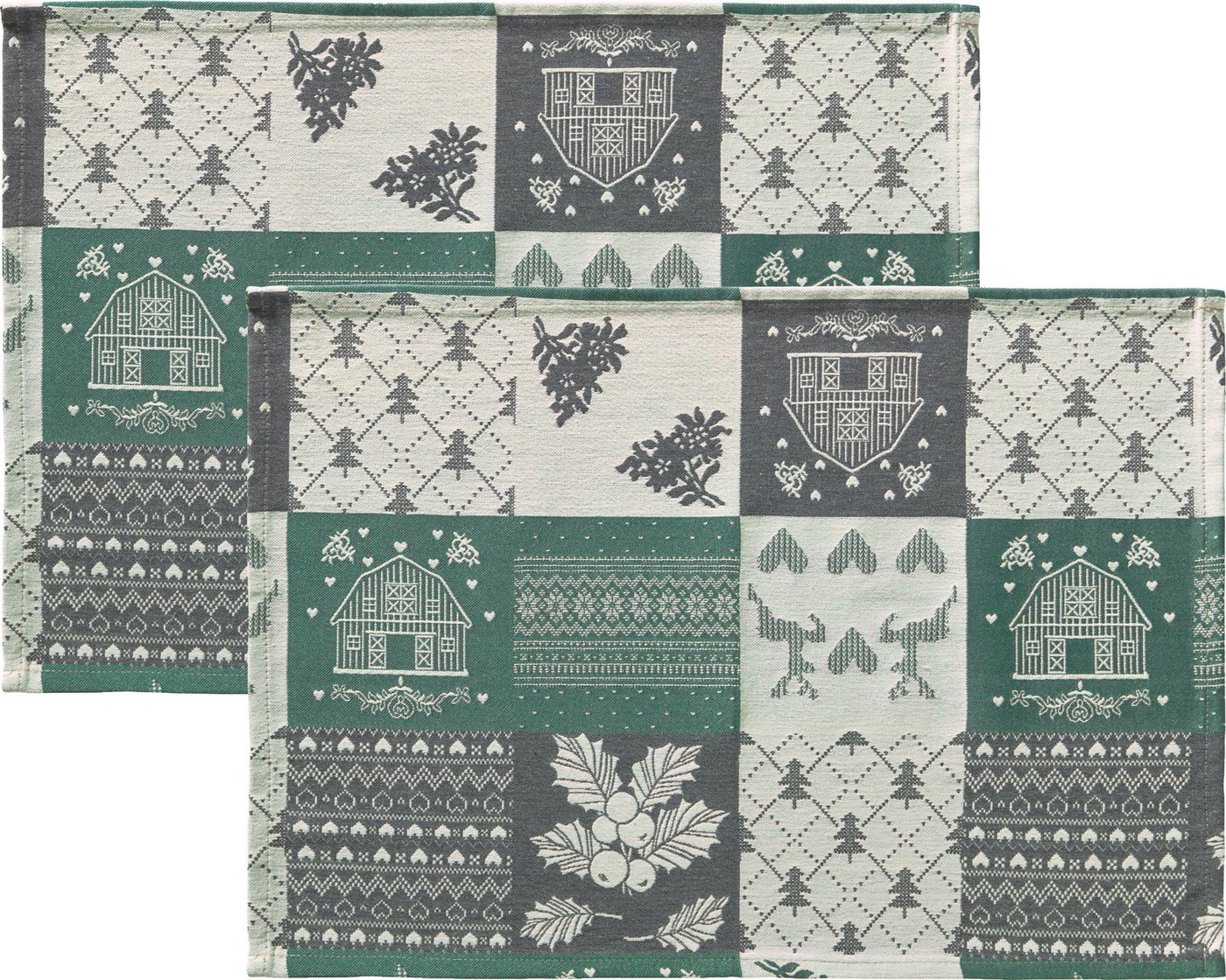 Erwin Müller Platzset Tischset 2er-Pack, (2-St), Motiv von Erwin Müller