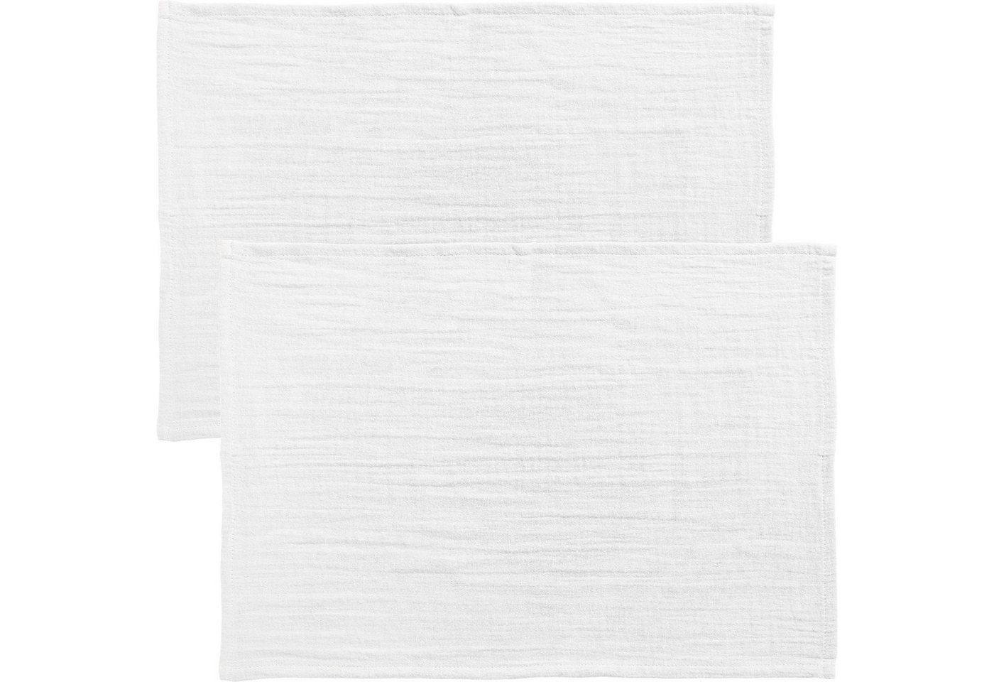 Erwin Müller Platzset Tischset "Arona" 2er-Pack, Musselin Uni von Erwin Müller