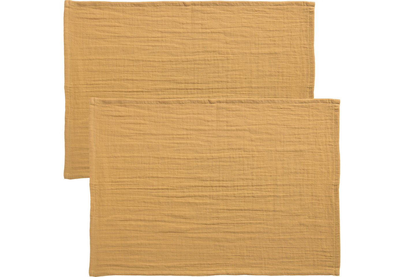 Erwin Müller Platzset Tischset "Arona" 2er-Pack, Musselin Uni von Erwin Müller
